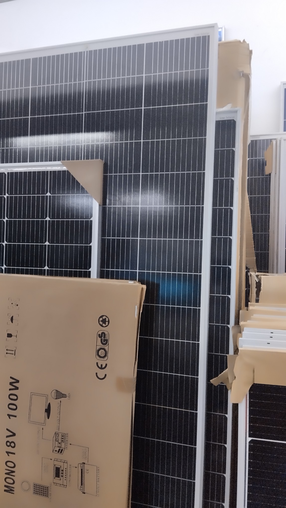 plantas e inversores - Paneles Solares CANADIAN 550 WATTS 8