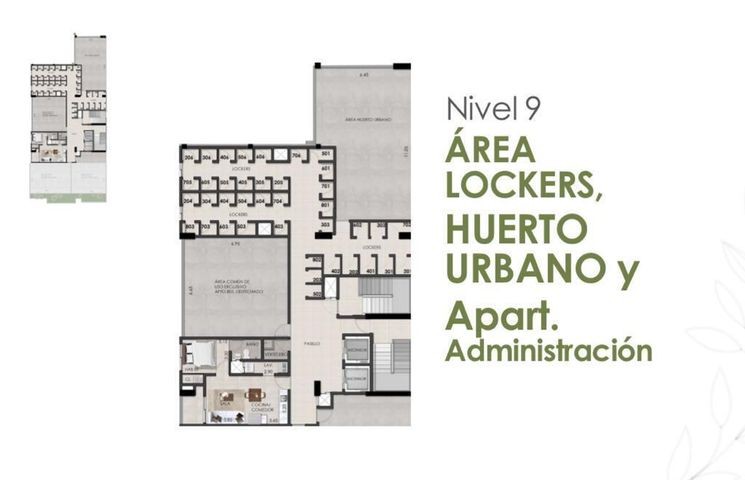apartamentos - Apartamento en venta  Evaristo Morales #23-1898 un dormitorio, piso medio. 6