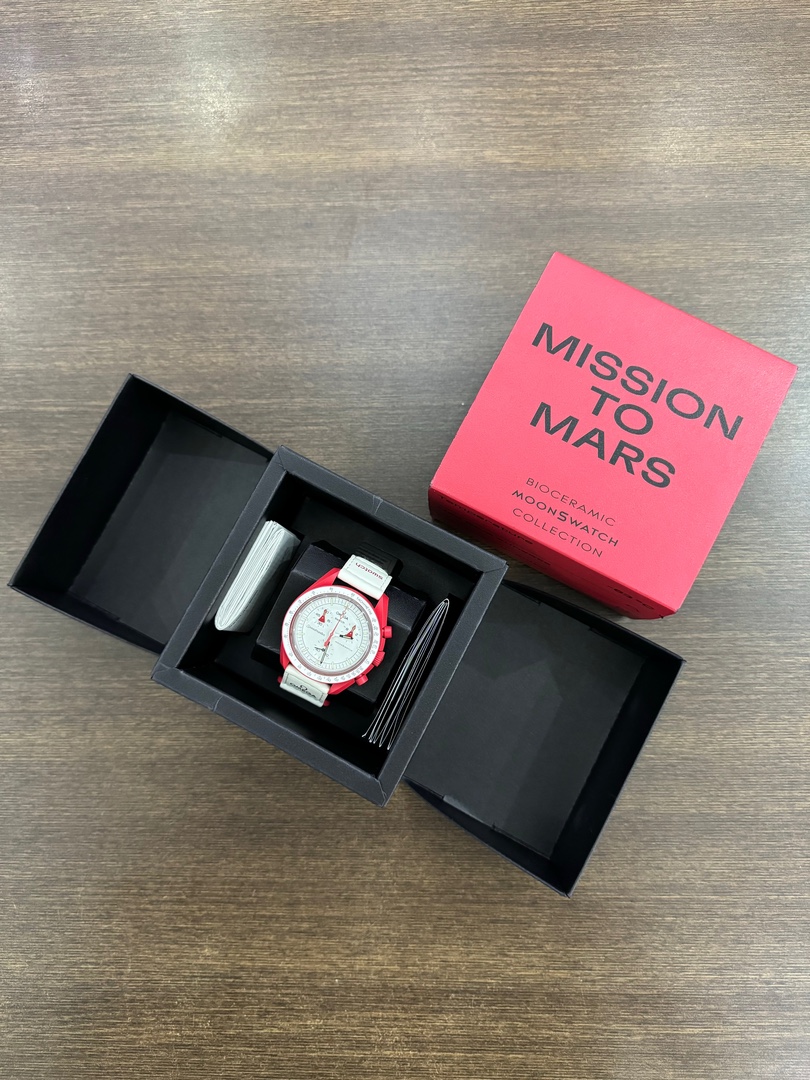 joyas, relojes y accesorios - Reloj Original Swatch | Omega Mission To MARS Como Nuevo en su Caja,$ 16,800 NEG 2