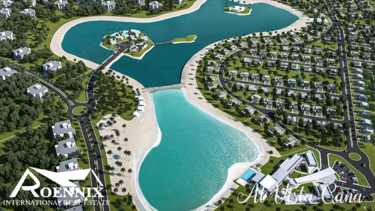 casas - Venta de villas exclusivas en Vista cana, con playa y lago de pesca 9