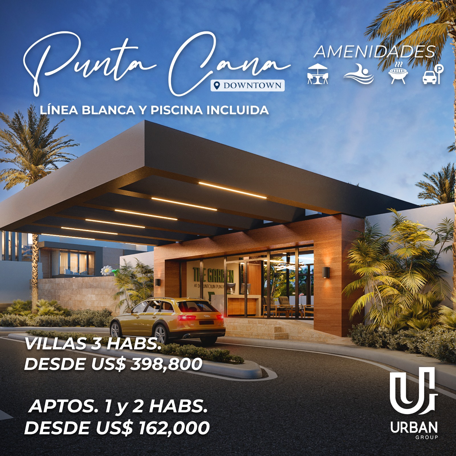 casas vacacionales y villas - Villas en Downtown Punta Cana 4