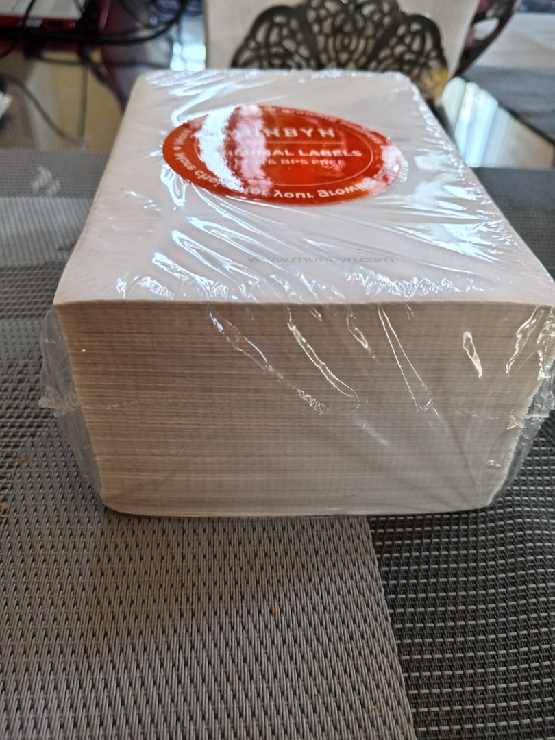 articulos de oficina - Munbyn Etiquetas térmicas adhesivas blancas de envío directo 4x6 pulgadas.  1