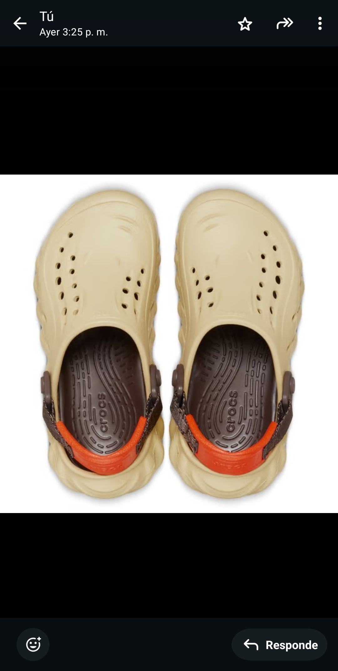 zapatos para hombre - Crocs Originales echo Totalmente Nuevas 4