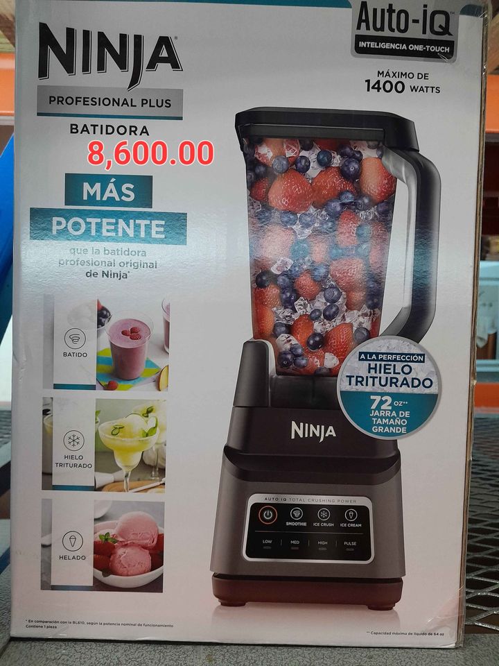 cocina - Licuadora Ninja Profesional Auto-IQ de 1400 watts 