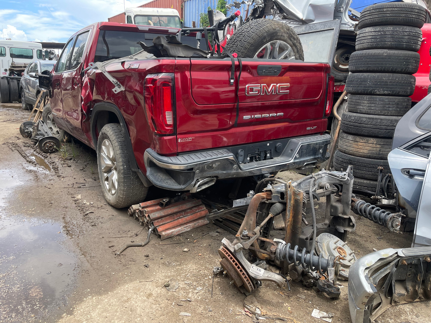 repuestos - Puerta izquierda para Chevrolet Silverado  2021 1