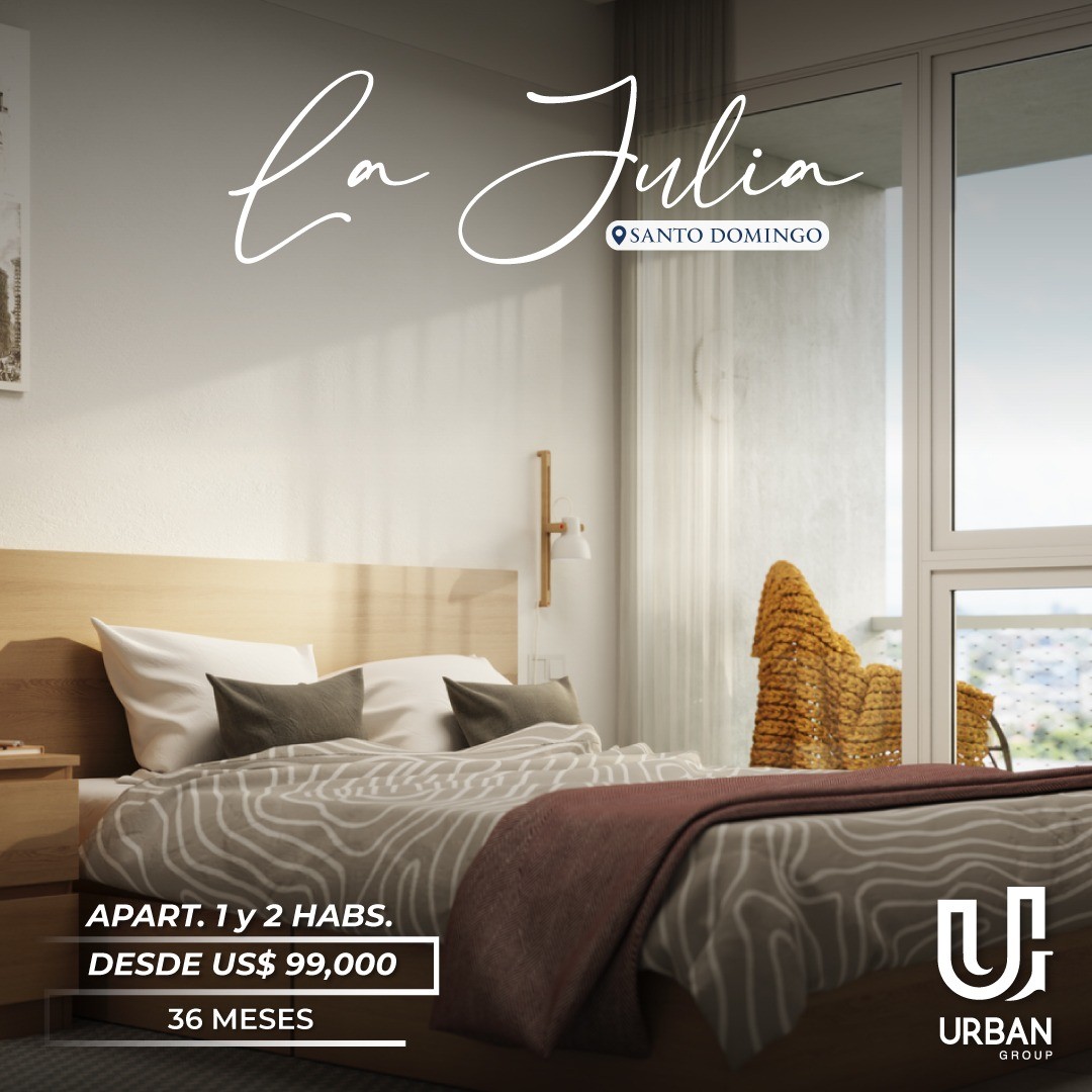 apartamentos - Apartamentos de inversión desde US$99,000 en La Julia 3
