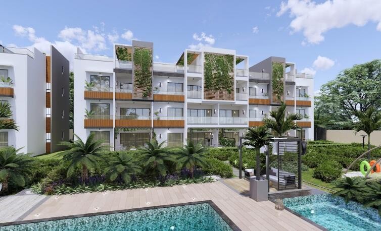 apartamentos - Proyecto en venta Punta Cana #24-320 un dormitorio, excelentes áreas sociales. 7