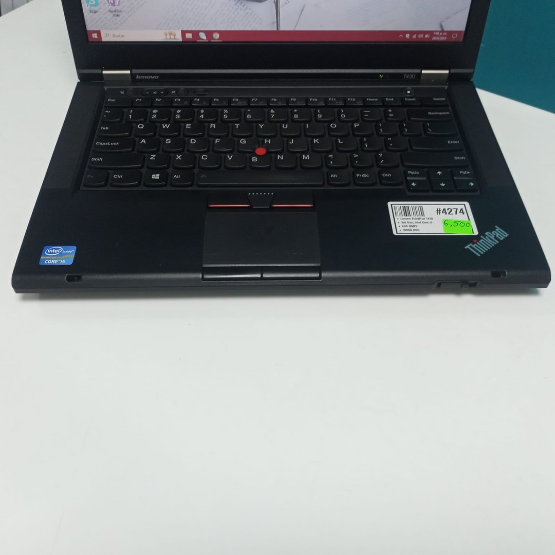 computadoras y laptops - Laptop, Lenovo ThinkPad T430 / 3rd Gen, Intel Core i5 / 4GB DDR3 / 320GB HDD	 7