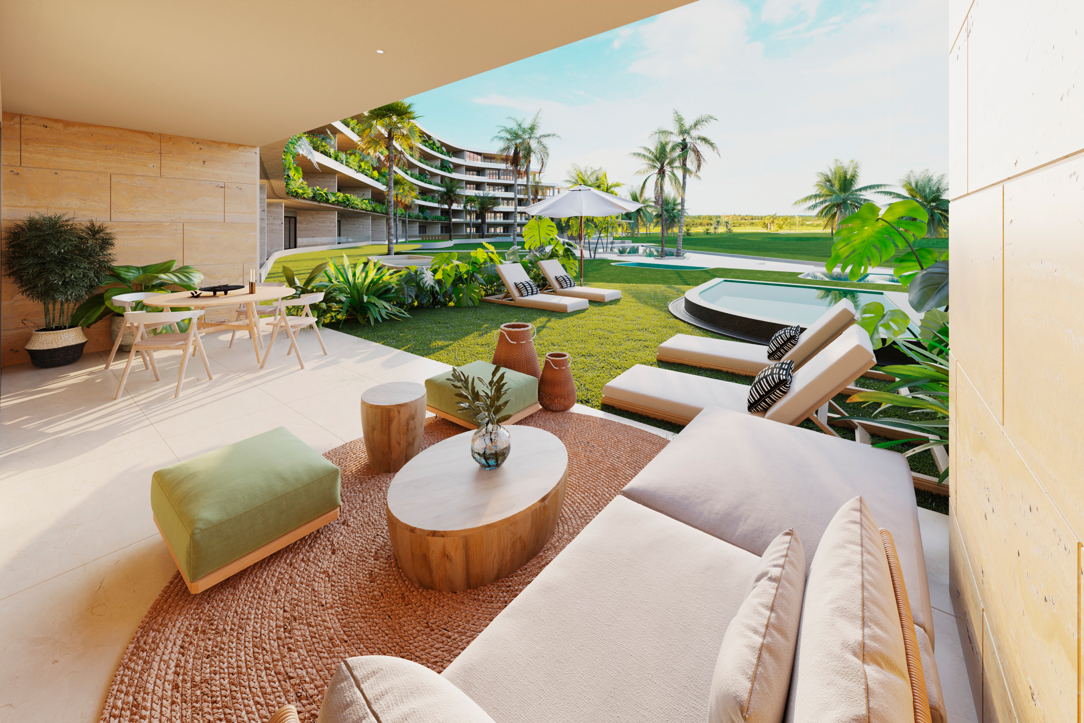 apartamentos - Bonita Golf: República Dominicana CAP CANA 4