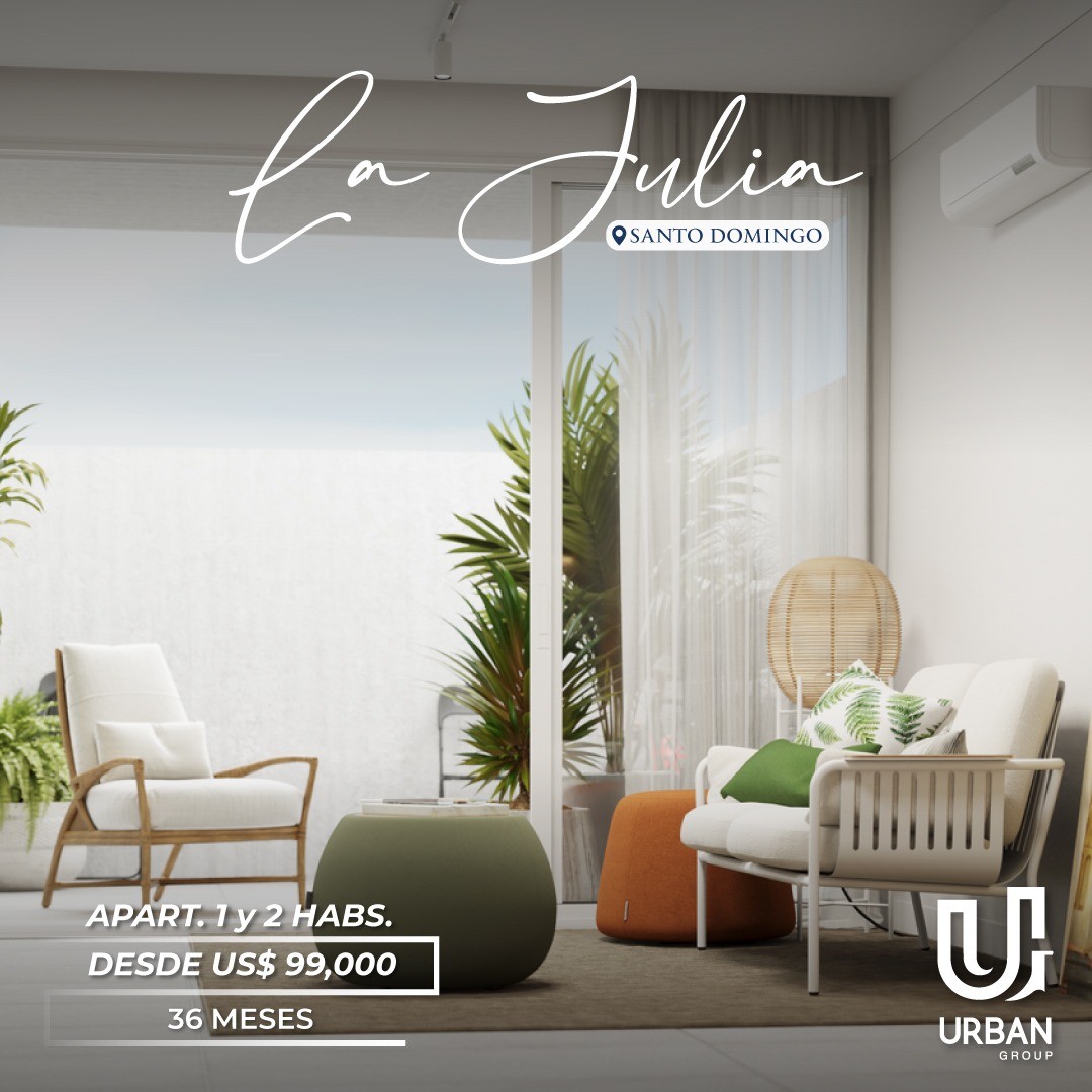 apartamentos - Apartamentos de inversión desde US$99,000 en La Julia 4
