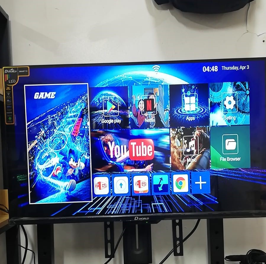 tv - TV SMART D.WORLD 32 PULGADAS XD-XF32DWBT 3