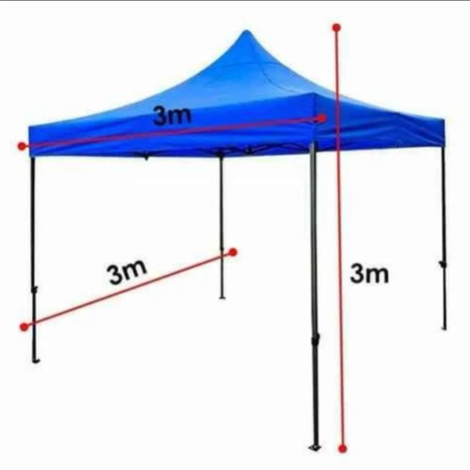 herramientas, jardines y exterior - Carpas Plegables 3x3emtr  nuevas 3