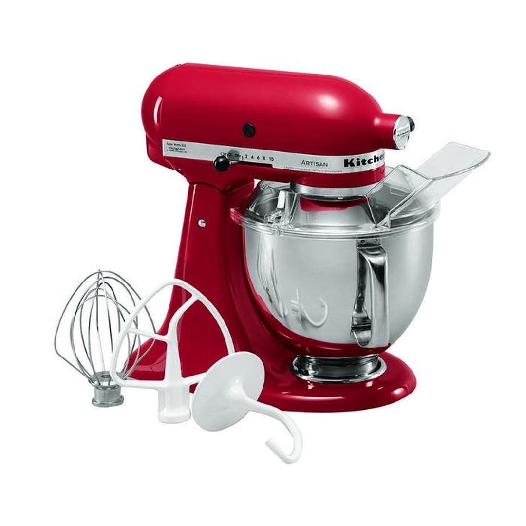 electrodomesticos - BATIDORA DE REPOSTERÍA KITCHENAID ROJA EN SU CAJA 1