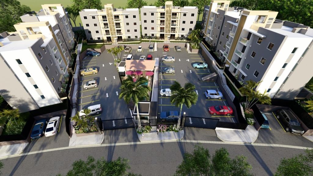 apartamentos - Gran Proyecto Residencial de 48 apartamentos con piscina,casa club en la Jacobo