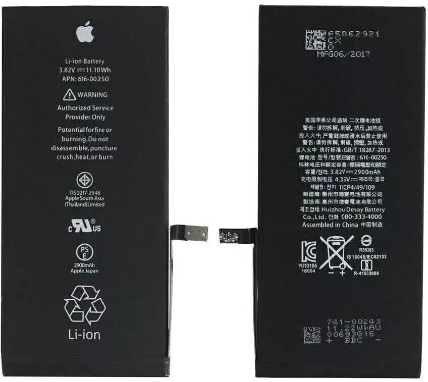 celulares y tabletas - Bateria para Iphone 7 Plus , instalada