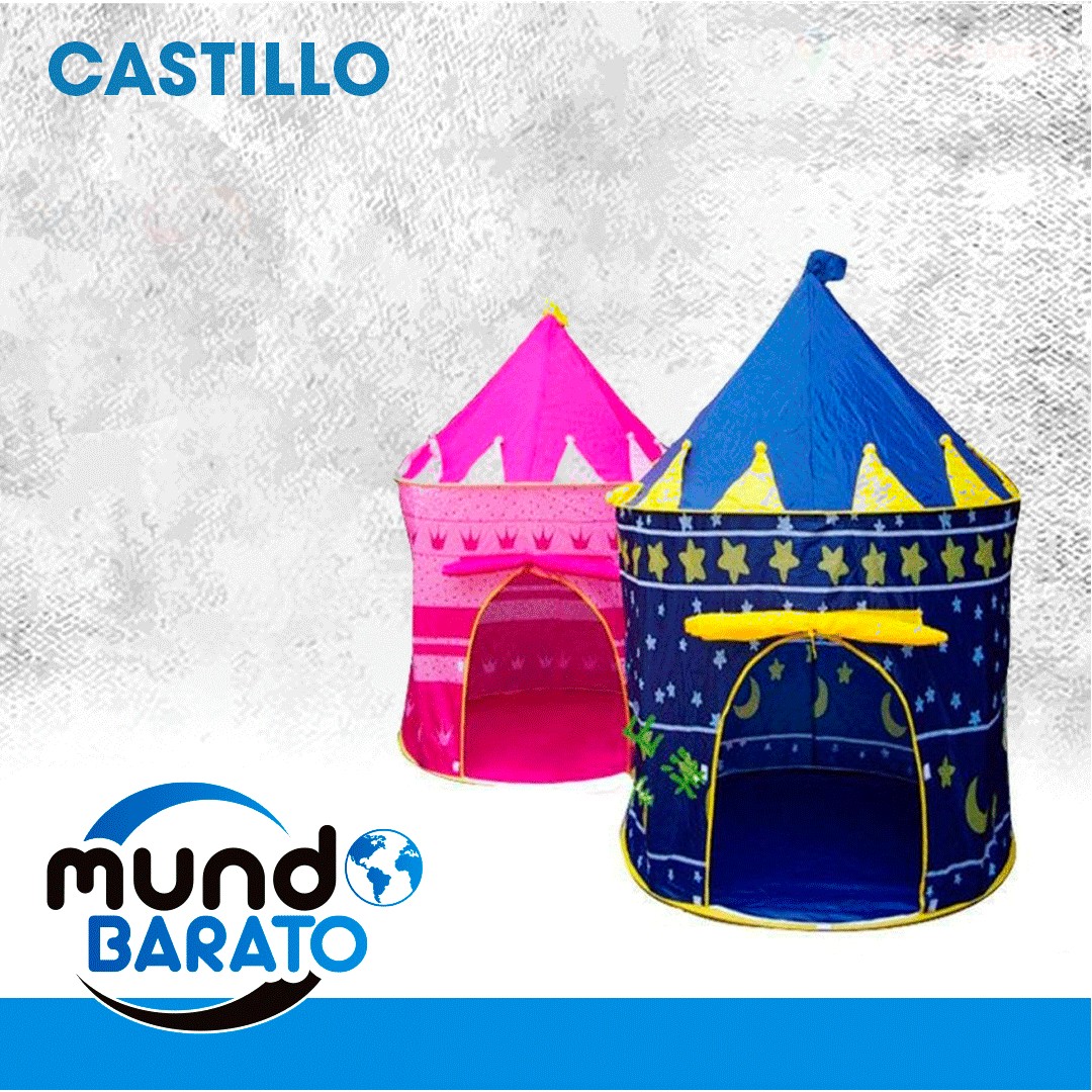 juguetes - Castillo para Niños Niñas Carpa Armable Portátil Jugar Casita Juguete CASA 0