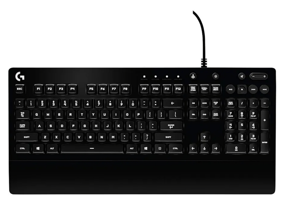 accesorios para electronica - teclado gamer logitech g2013 100% completo a precio muy bajo 1