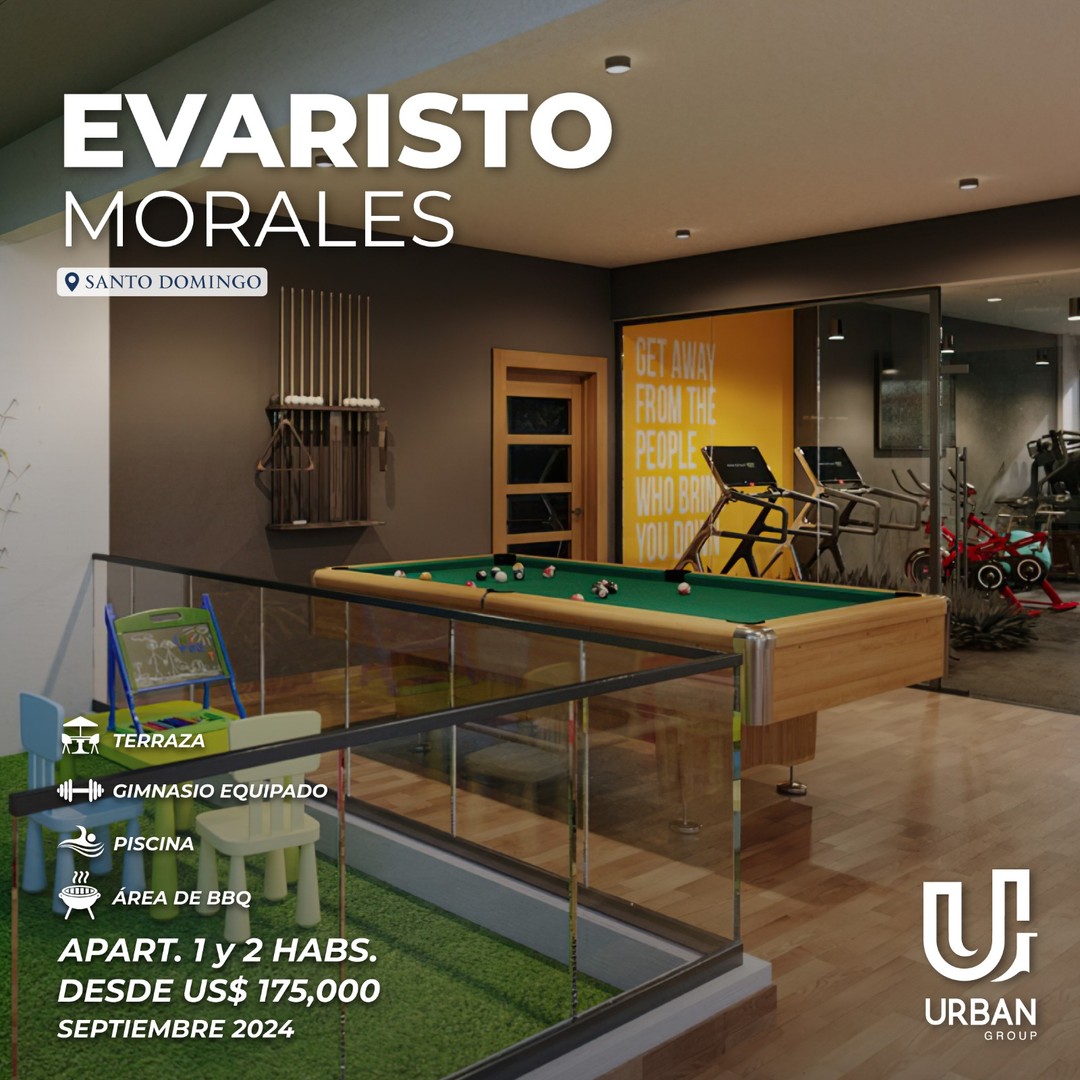 apartamentos - Apartamentos de 1 & 2 Habitaciones desde US$175,000 en Evaristo Morales 2