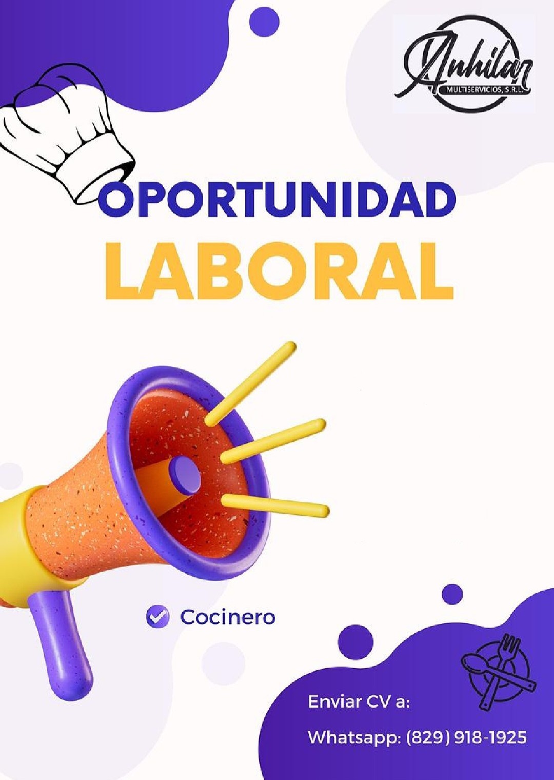 candidatos - Servicio de Cocina Industrial 