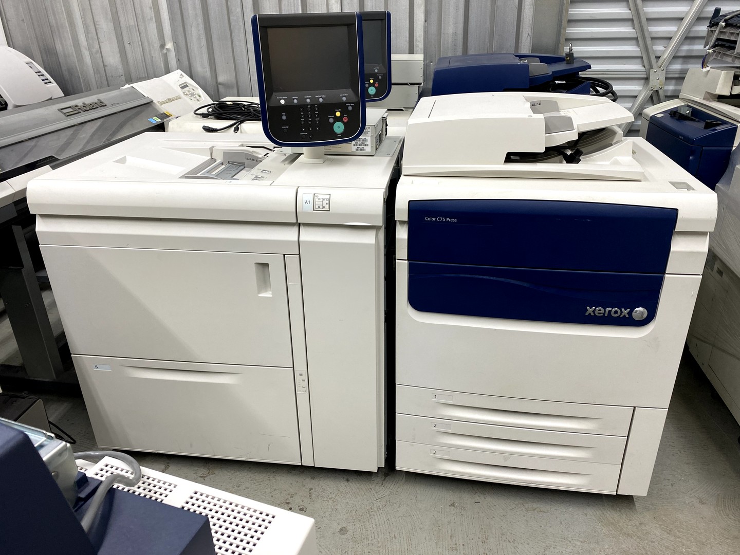impresoras y scanners - copiadora color xerox C75press