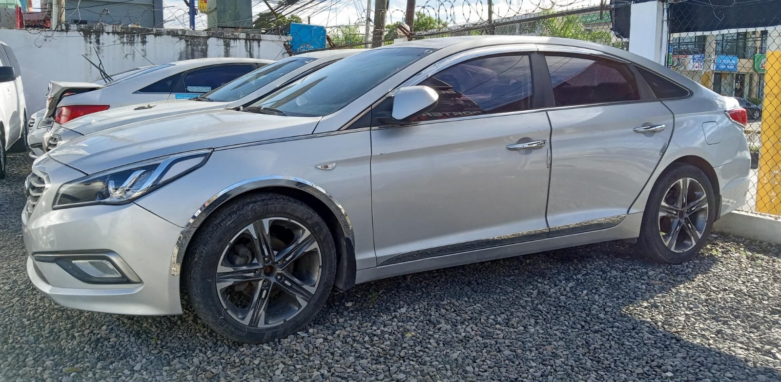 carros - HYUNDAI SONATA LF 2015 GRIS 0