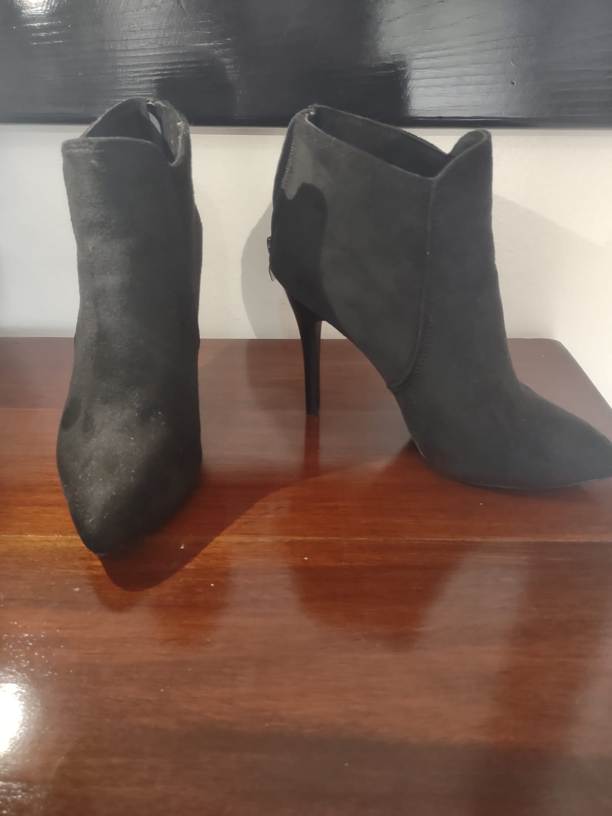 zapatos para mujer - BOTINES NEGROS