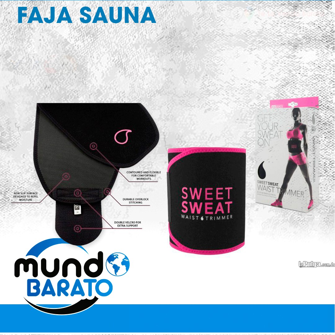 deportes - Faja adelgazante Sweet Sweat para cintura unisex ejercicio sauna caliente sudor 1