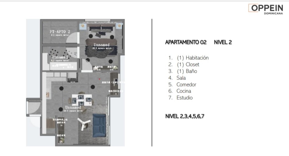 apartamentos - Apartamento en renta en El Vergel 6