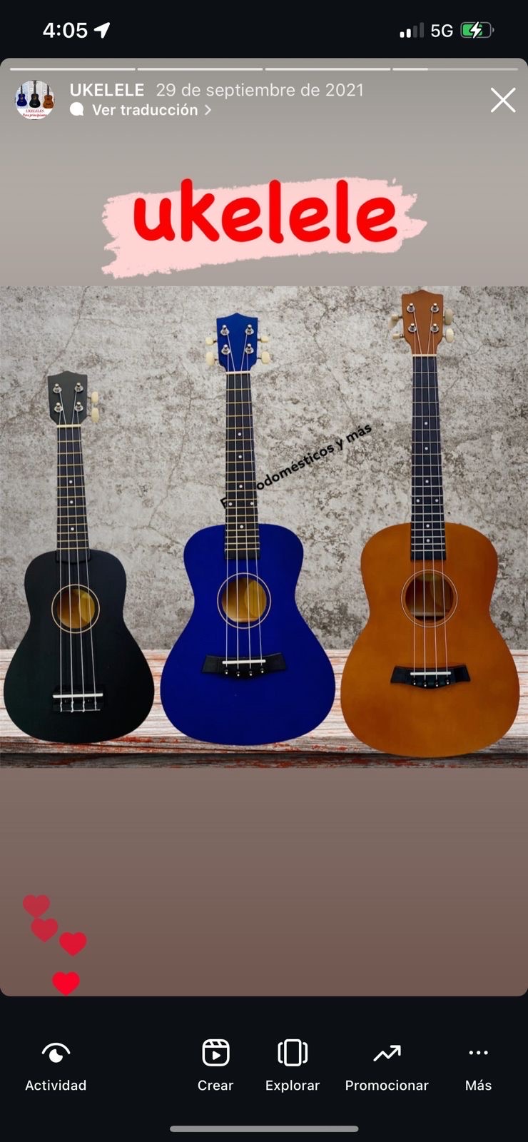 instrumentos musicales - Ukelele Nuevos de 21”, 23” y 26”