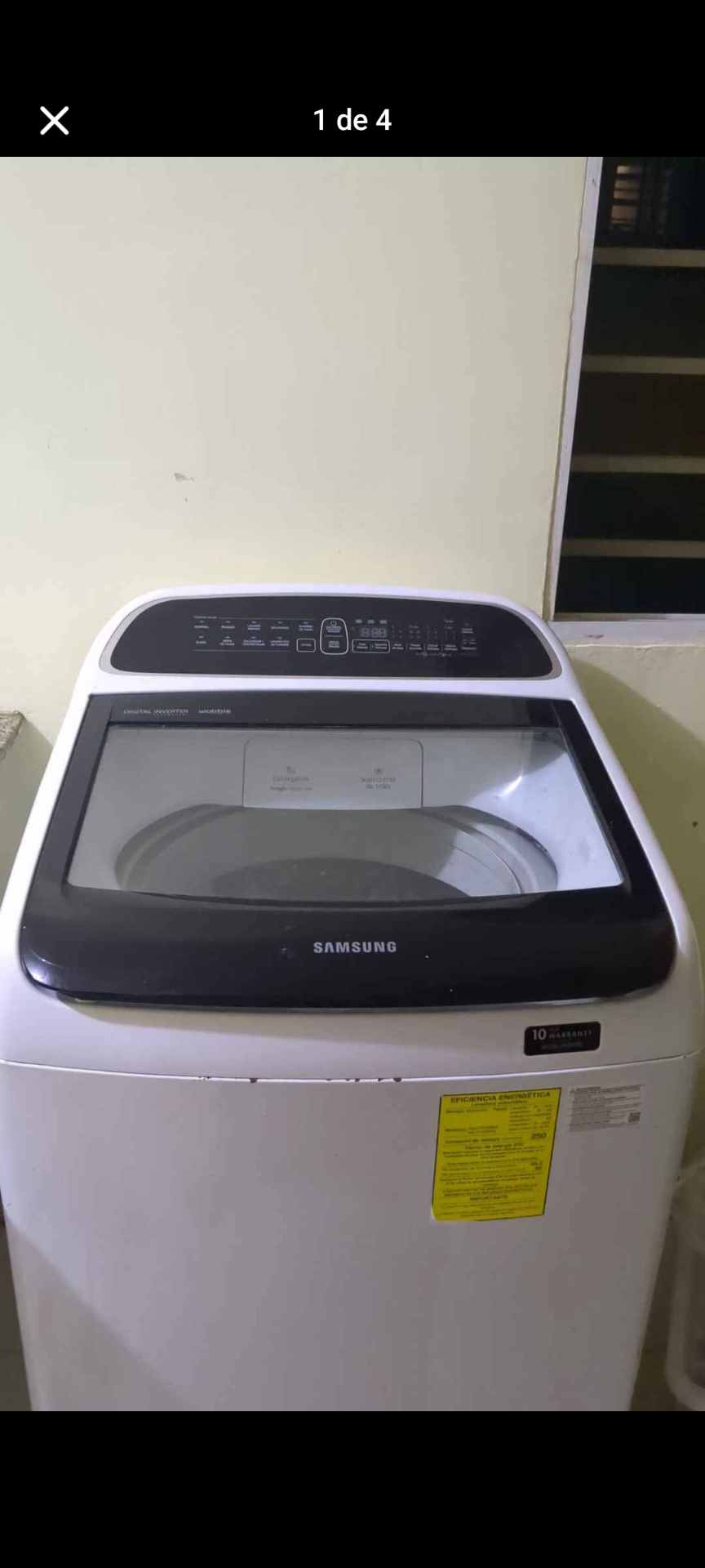 electrodomesticos - Lavadora Samsung de 33lb  0