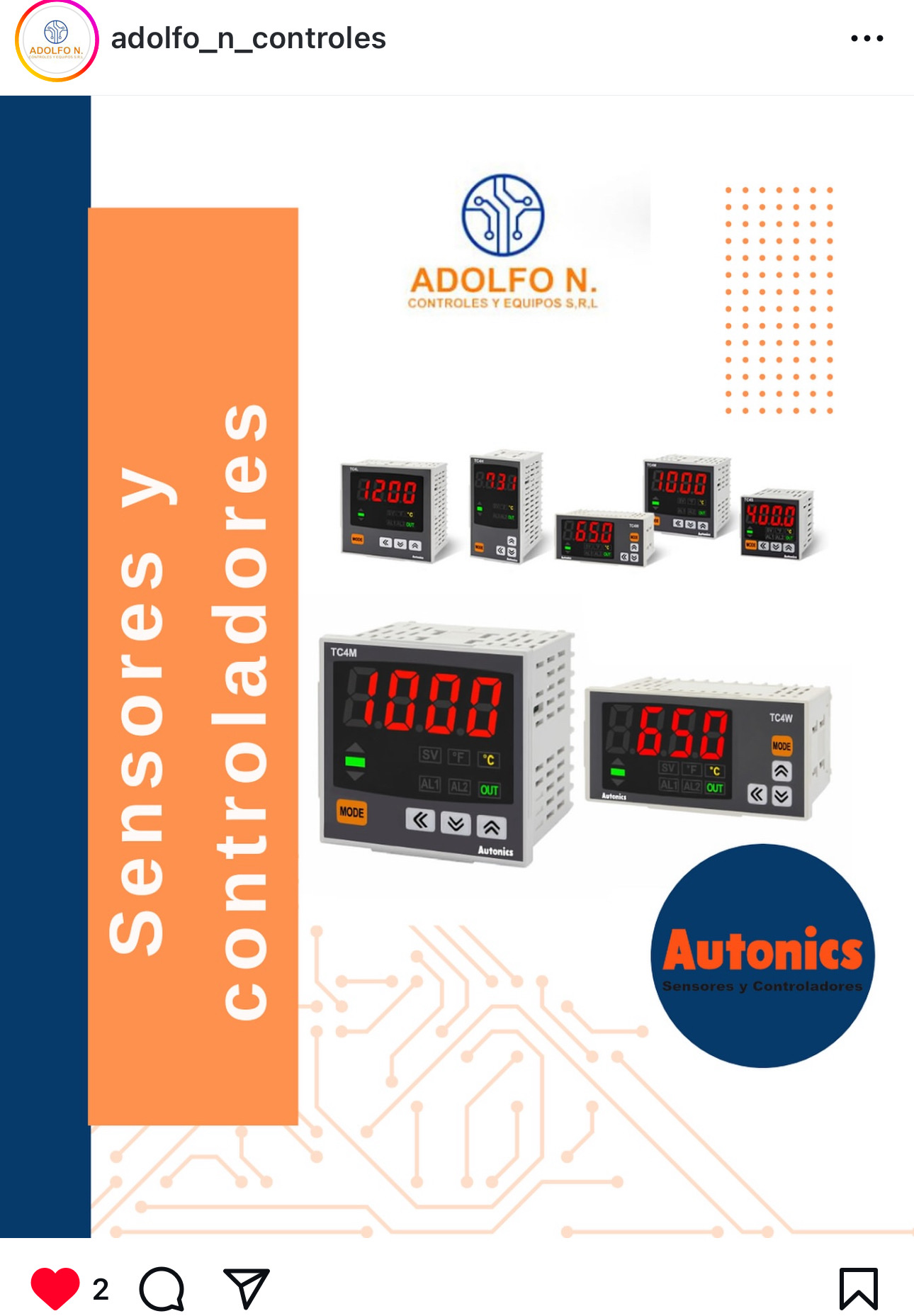 construccion e industrial - Controles de Temperatura Sensores Contadores Emcoder Autonics 2