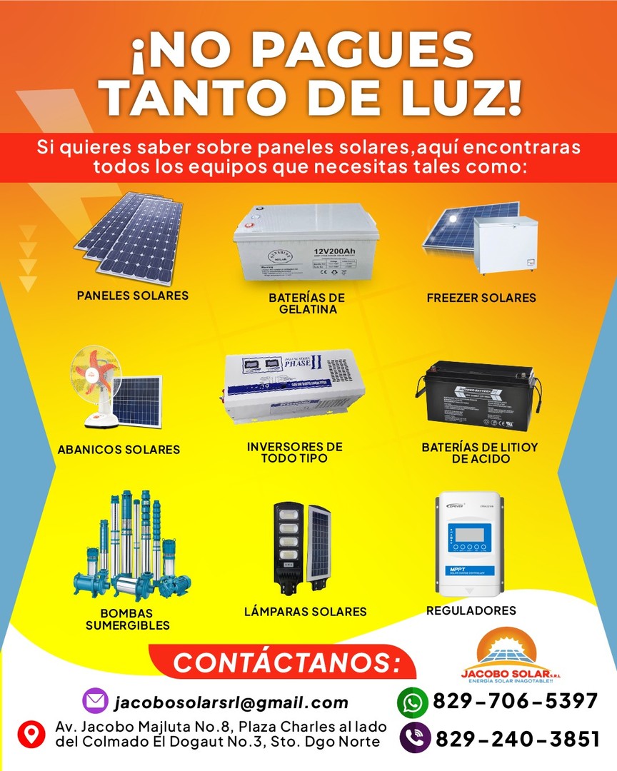 plantas e inversores - FREEZER BATERIAS FREIDORA INVERSORES 5