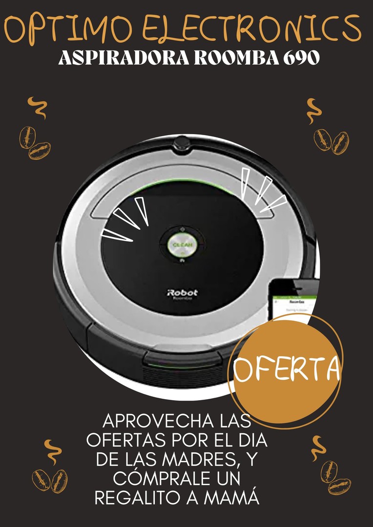 otros electronicos - ¡ROBOT ROOMBA 690 ROBOT ASPIRADORA CON CONECTIVIDAD WIFI 0