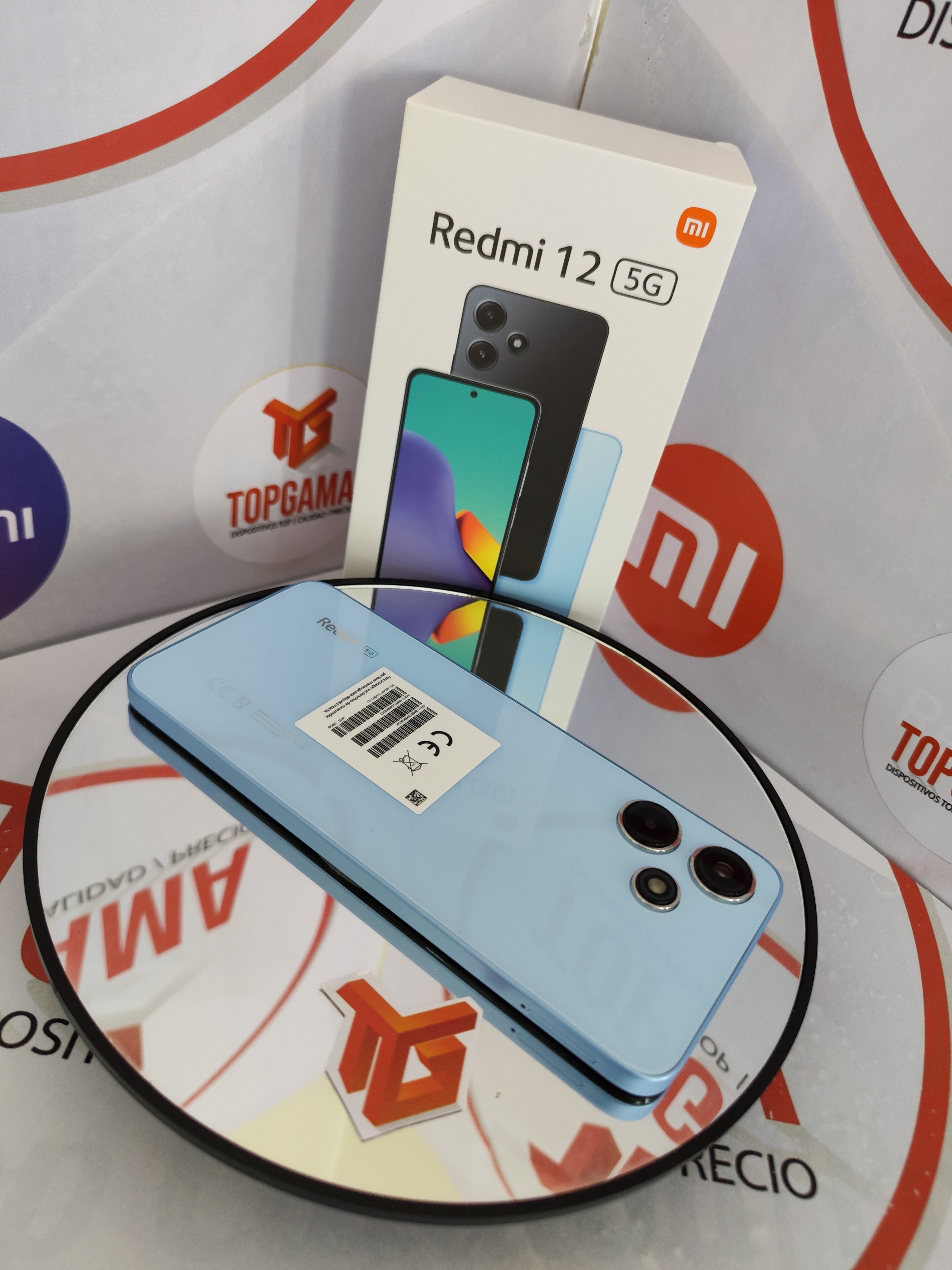 celulares y tabletas - REDMI 12 5G, 4GB RAM + 128GB ROM 6