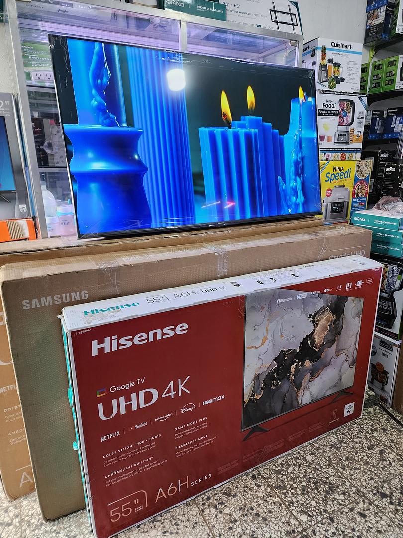 tv - smart tv Hisense 55 pulgadas Google tv 1