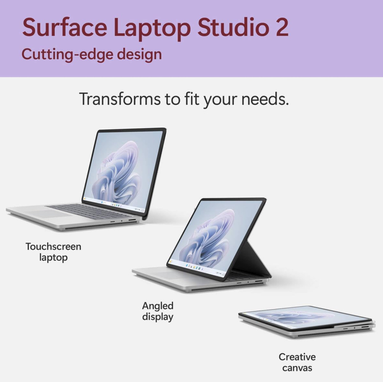 computadoras y laptops - Microsoft Surface Laptop Studio 2 14.4” 512GB/16GB RTX 4050 i7 5